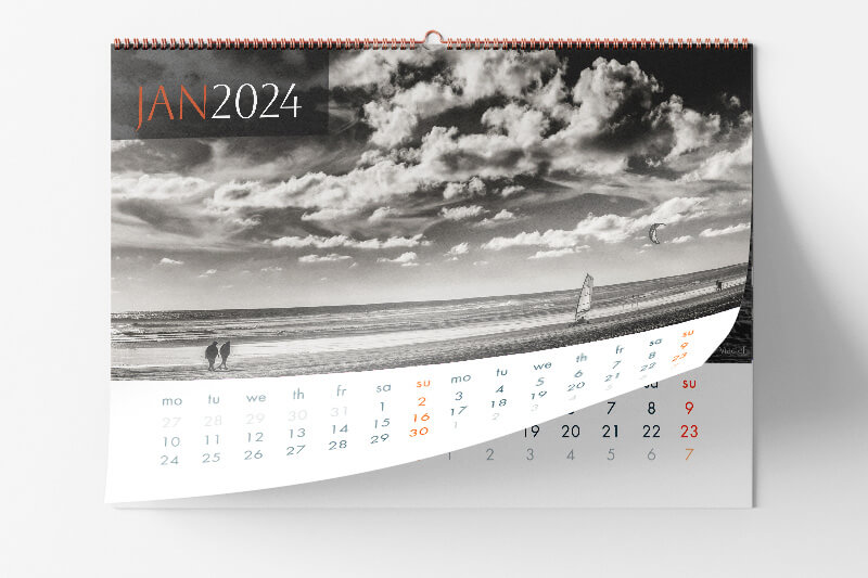 Wall Calendar 2024 Coastal Wonders of New Zealand