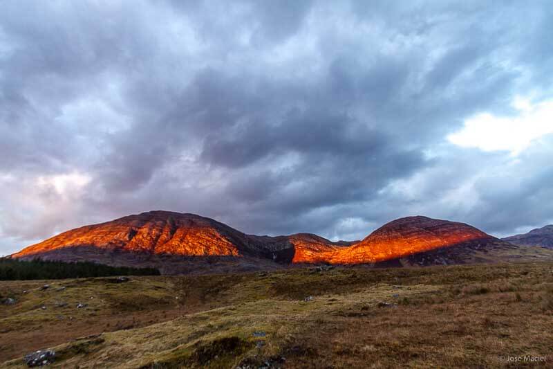 Sunset over the Hills