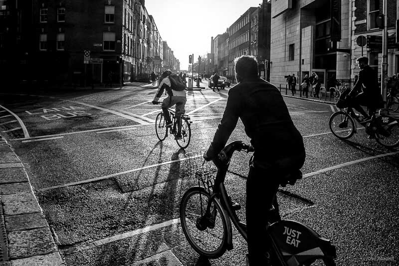 The Dance of Cyclists